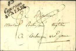 Cursive 83 / Courson / AUXERRE. 1820. - SUP. - 1801-1848: Precursors XIX