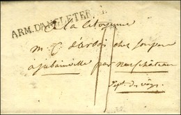 ARM. D'ANGLETERRE (53 X 4) Sur Lettre Avec Texte Daté De Rouen Le 7 Juin 1798 Pour Jubainville. Au Verso, Cachet Orné AR - Marques D'armée (avant 1900)