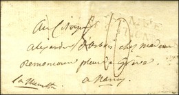 ARMEE / EXPEDITIONNAIRE (faible) Sur Lettre Avec En-tête Imprimé Armée Expéditionnaire Datée Au Quartier Général Au Port - Army Postmarks (before 1900)