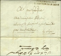 Lettre Avec Très Bon Texte Datée De Jérémie Le 9 Avril 1803 Pour Neufchâteau. Au Recto, MP D'entrée COLONIES PAR / ST MA - Bolli Militari (ante 1900)