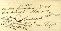 118 / PURMEREND Sur Lettre Avec Texte Daté 1814. - SUP. - 1792-1815: Dipartimenti Conquistati