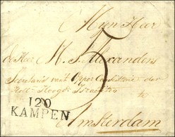 120 / KAMPEN Sur Lettre Avec Texte Daté 1812. - SUP. - R. - 1792-1815: Dipartimenti Conquistati