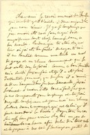 DELACROIX Eugène (1798-1863), Peintre. - Other & Unclassified