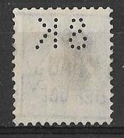 Suisse - 1917/22 -  Perforé Y&T N° 164° 8 K - Perfins