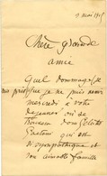 RODIN Auguste (1840-1917), Sculpteur. - Autres & Non Classés