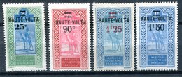 HAUTE-VOLTA - Y&T 33**, 35**, 36**, 37** (20% De La Cote) - Unused Stamps