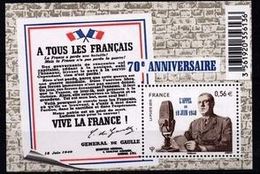 France Charles De Gaulle Appel Du 18 Juin MNH - Napoleon