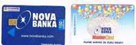 BOSNIA SERBA - SERBIAN BOSNIA - REPUBLIKA SRPSKA TELEKARD ( CHIP) -  NOVA BANKA   150    - USED (°) .  RIF. 3070 - Autres - Europe