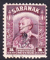Malaysia-Sarawak SG 150 1946 Crown Colony, 1c Purple, Used - Sarawak (...-1963)