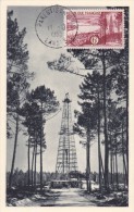 France N°1036 - Carte Maximum - Région Bordelaise - 1950-1959