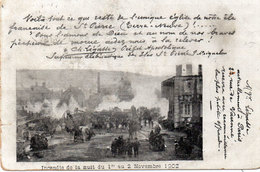 TERRE NEUVE - Incendie Eglise Saint Pierre De La Nuit Du 1 Au 2 Novembre 1902   (106694) - Saint-Pierre Und Miquelon