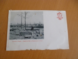 Delcampe - CPA 88 Vosges Charmes Précurseur Canal De L'est Et Faubourg De La Gare  Tachesj - Charmes