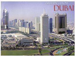(31) UAE - Dubai City (with Stamps) - Verenigde Arabische Emiraten