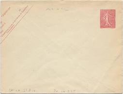 LETTRE ENTIER POSTAL N° 129 SEMEUSE LIGNEE- 1903 - Standard Covers & Stamped On Demand (before 1995)