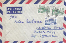 Yugoslavia Airmail Cover Sent To Argentina , Zagreb 1961 - Luftpost