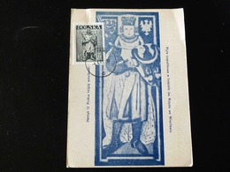 CARTE MAXIMUM   POLOGNE   HENRYK IV - Maximum Cards