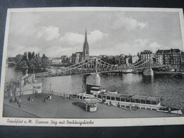 1952   BEAUTIFUL OLD POSTCARD OF FRANKFURT  / CARTOLINA VECCHIA E   BELLISSIMA VIAGGIATA DA FRANCOFORTE - Frankfurt A. D. Oder