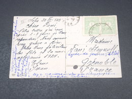 BULGARIE - Affranchissement De Sophia Sur Carte Postale Pour La France En 1923 - L 19036 - Cartas & Documentos