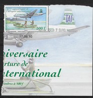 2010  Polynésie Française N° 929  Nf** . MNH . (coin Daté) . Centenaire De L'aéroport International - Ongebruikt