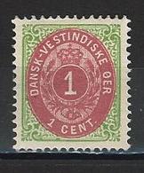 Dänisch Westindien Mi 16 II * - Danemark (Antilles)