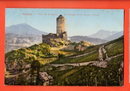 DA08-14 Martigny Et La Tour De La Batiaz Avec Ses Vignes. BFB 9184 Non Circulé - Martigny