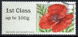GB 2015 QE2 1st Class To 100 Gms Post & Go Common Poppy ( D1318 ) - Post & Go Stamps