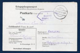 Kriegsgefangenenpost. Stalag XI B Fallingbostel.  Censure . Avril  1942 - Oorlog 1939-45