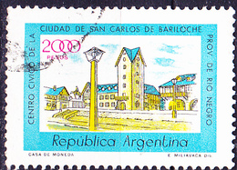 Argentinien - Stadtzentrum Von San Carlos De Bariloche, Río Negro (MiNr: 1456) 1980 - Gest Used Obl - Oblitérés