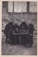 PHOTO ANCIENNE,SOUVENIR DE LA MISSION,1942,Curé,et ABBé,DUMONT,BRUNON,DROME,P ALEXANDRE DES CAPUCINS DE ST ETIENNE - Religion & Esotericism