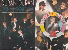 MUSIQUE  . Lot 5 CPM 10X15 .  Groupe Hard Rock   DURAN DURAN - Music And Musicians