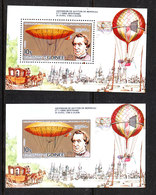 Guinea   -   1983. Dirigibile D. De Lome ( 1872 ). Sheets Perf. And Imperf. MNH, Rare - Airships