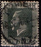 New Zealand 1916 King George V 1½d Grey-black Perf 14*15 1 Value Cancelled - Gebraucht