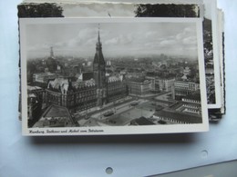 Duitsland Deutschland Hamburg Rathaus Und Turm Panorama - Mitte