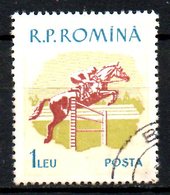 ROUMANIE. N°1647 Oblitéré De 1959. Equitation. - Springconcours