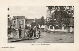 CPA - LUMBRES (62) - Aspect Du Quartier Du Quai Du Bléquin Dans Les Années 20 - Lumbres