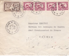 INDOCHINE  :   Divers  Sur Lettre Pour La France CaD  Ha-Noï Viet-Nam Du12 5 1951 - Lettres & Documents