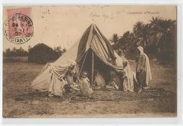 Algérie - Constantine Campement De Nomades 1907 Timbre Fm Franchise Militaire - Timbres De Franchise Militaire