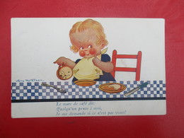 CPA ILLUSTRATEUR VERA PATERSON ENFANT CAFE - Paterson