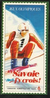 Rare  15 CP:avec J.C Killy Soutenez La Candidature De La Savoie Olympique"La Savoie Moi J' Y Crois!" Sports Sponsors TB - Winter 1992: Albertville