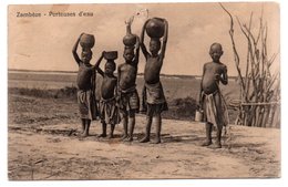 ZAMBEZE-POTEUSES D EAU-1915- VIAGGIATA - Zambie