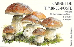 LUXEMBURG, 2004, Booklet 18, Mushrooms - Libretti