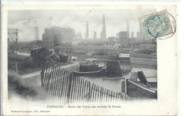 PAS DE CALAIS - 62 - ISBERGUES - Bassin Des Usines Des Acièries De Franced - Isbergues