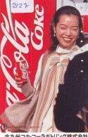 Télécarte Japon * 110-011 * COCA COLA * FEMME  (2127)  JAPAN Phonecard * Telefonkarte - Publicité