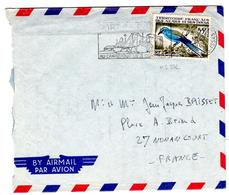 Lettre Par Avion De Djibouti (10.02.1969) Pour Nonancourt - Cartas & Documentos