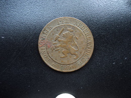 PAYS BAS : 2 1/2 CENTS  1880   KM 108   TB - 1849-1890 : Willem III