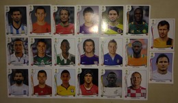 2014 FIFA World Cup 20 Different Panini Stickers New - Edition Anglaise