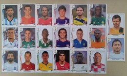 2014 FIFA World Cup 20 Different Panini Stickers New - Englische Ausgabe