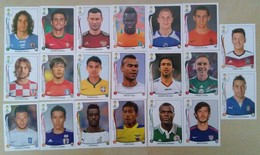 2014 FIFA World Cup 20 Different Panini Stickers New - English Edition