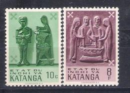 Katanga 1961 Sc Nr 52,61  MNH   (a2p10) - Katanga