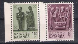 Katanga 1961 Sc Nr  55,61  MNH  (a2p10) - Katanga